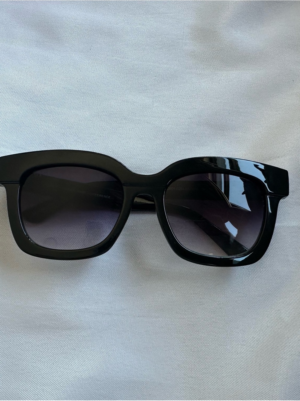 DIFF Black Oversized Square Women’s Sunglasses